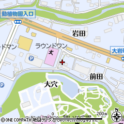 愛知県豊橋市大岩町前田40-11周辺の地図