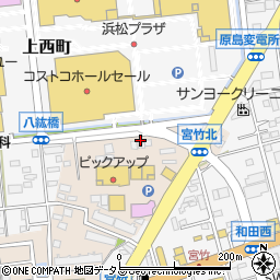 静岡県浜松市中央区宮竹町341周辺の地図