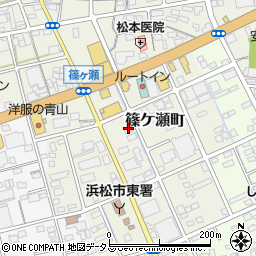静岡県浜松市中央区篠ケ瀬町1237周辺の地図