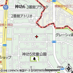 セジュール神功壱番館周辺の地図