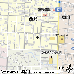 愛知県豊橋市高師町西沢115周辺の地図