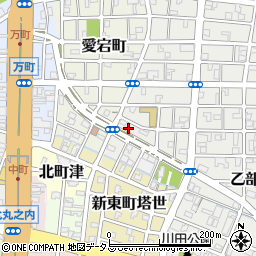 三重県津市相生町23周辺の地図