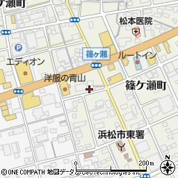静岡県浜松市中央区篠ケ瀬町1308周辺の地図
