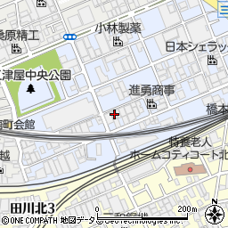 片浦電気周辺の地図