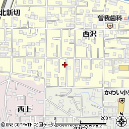 愛知県豊橋市高師町西沢105-4周辺の地図