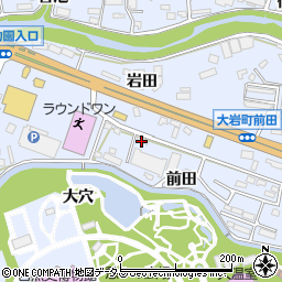 愛知県豊橋市大岩町前田40-36周辺の地図