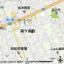 静岡県浜松市中央区篠ケ瀬町1203周辺の地図