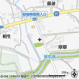 愛知県豊橋市藤並町摩耶40周辺の地図