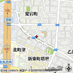 三重県津市相生町21周辺の地図