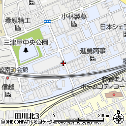 株式会社つばめ急便大阪ロジスティクスセンター周辺の地図