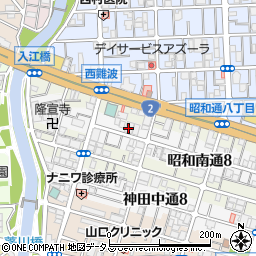 尼崎団扇株式会社周辺の地図