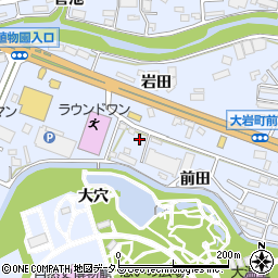 愛知県豊橋市大岩町前田40-82周辺の地図