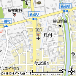 ゲオ磐田今之浦店周辺の地図