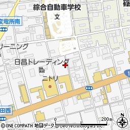 静岡県浜松市中央区和田町715周辺の地図