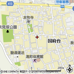 静岡県磐田市国府台481周辺の地図