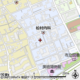 ラジュール芦屋伊勢町周辺の地図