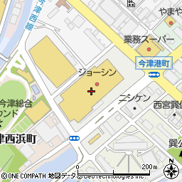 ホームセンターコーナン西宮今津店周辺の地図