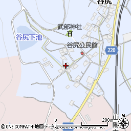 岡山県岡山市東区谷尻220周辺の地図