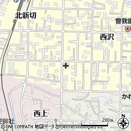 愛知県豊橋市高師町西沢101周辺の地図