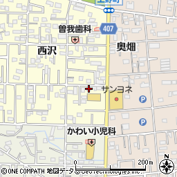 愛知県豊橋市高師町西沢120周辺の地図