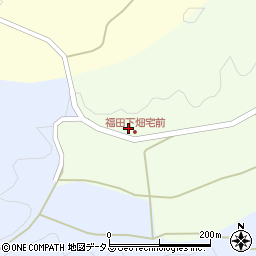 広島県三次市甲奴町福田858周辺の地図