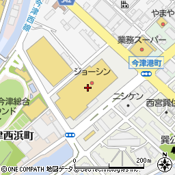 ユニクロ西宮今津店周辺の地図