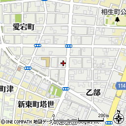 三重県津市相生町68周辺の地図