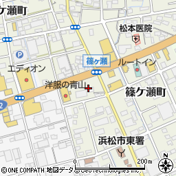 静岡県浜松市中央区篠ケ瀬町1304周辺の地図