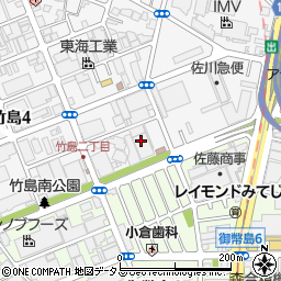 プリマハム関西支店周辺の地図