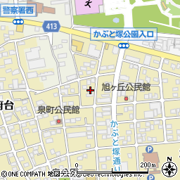 静岡県磐田市国府台73-12周辺の地図