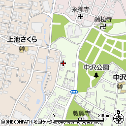 竹下荘周辺の地図