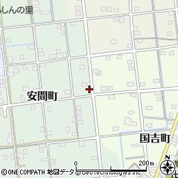 静岡県浜松市中央区安間町170周辺の地図
