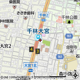 大阪信用金庫森小路支店周辺の地図