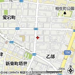 三重県津市相生町58周辺の地図