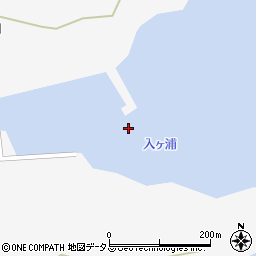 入ケ浦周辺の地図