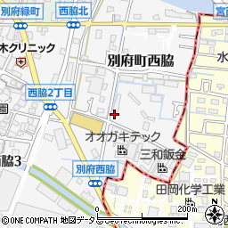 兵庫県加古川市別府町西脇84周辺の地図