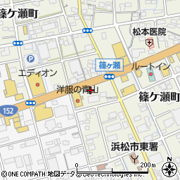 静岡県浜松市中央区篠ケ瀬町1310周辺の地図