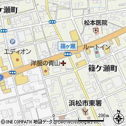 静岡県浜松市中央区篠ケ瀬町1303周辺の地図