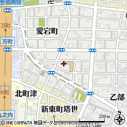 三重県津市相生町78周辺の地図