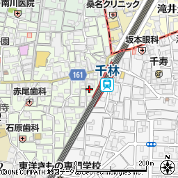 炭火 朝引き鶏 串太郎周辺の地図