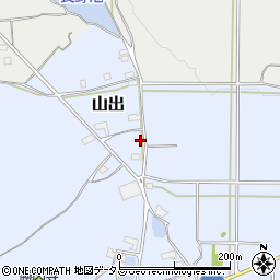 三重県伊賀市山出653周辺の地図