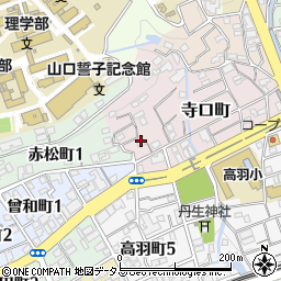 寺口マンション周辺の地図