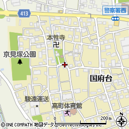 静岡県磐田市国府台482周辺の地図