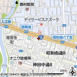おそうじ本舗　尼崎大庄店周辺の地図