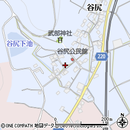 岡山県岡山市東区谷尻218周辺の地図