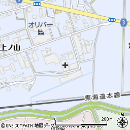 愛知県豊橋市雲谷町上ノ山256周辺の地図