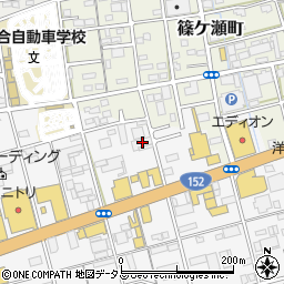静岡県浜松市中央区和田町682周辺の地図