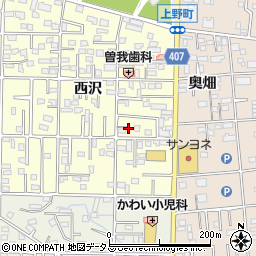 愛知県豊橋市高師町西沢86周辺の地図