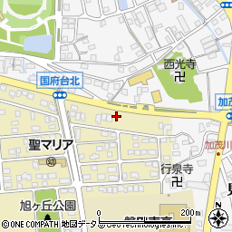 静岡県磐田市国府台50周辺の地図