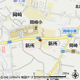 静岡県湖西市新所岡崎梅田入会地17-159周辺の地図